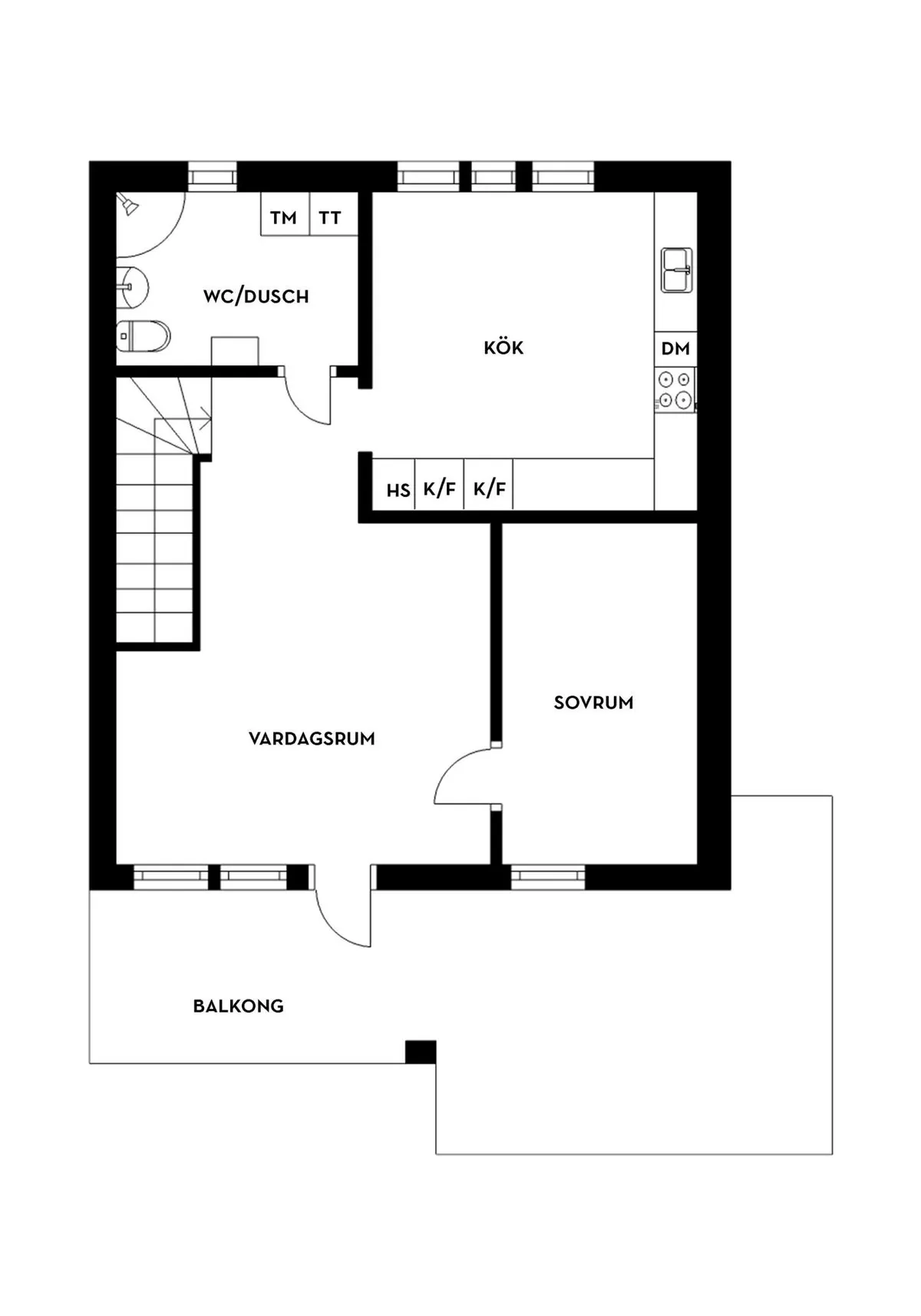 Hyresbostad på Oxelösund i oxelosund