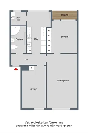 Hyreslägenhet på Nyköping i nykoping