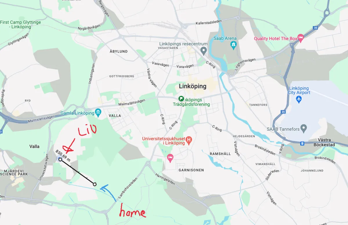 Hyreslägenhet på Linköping i linkoping