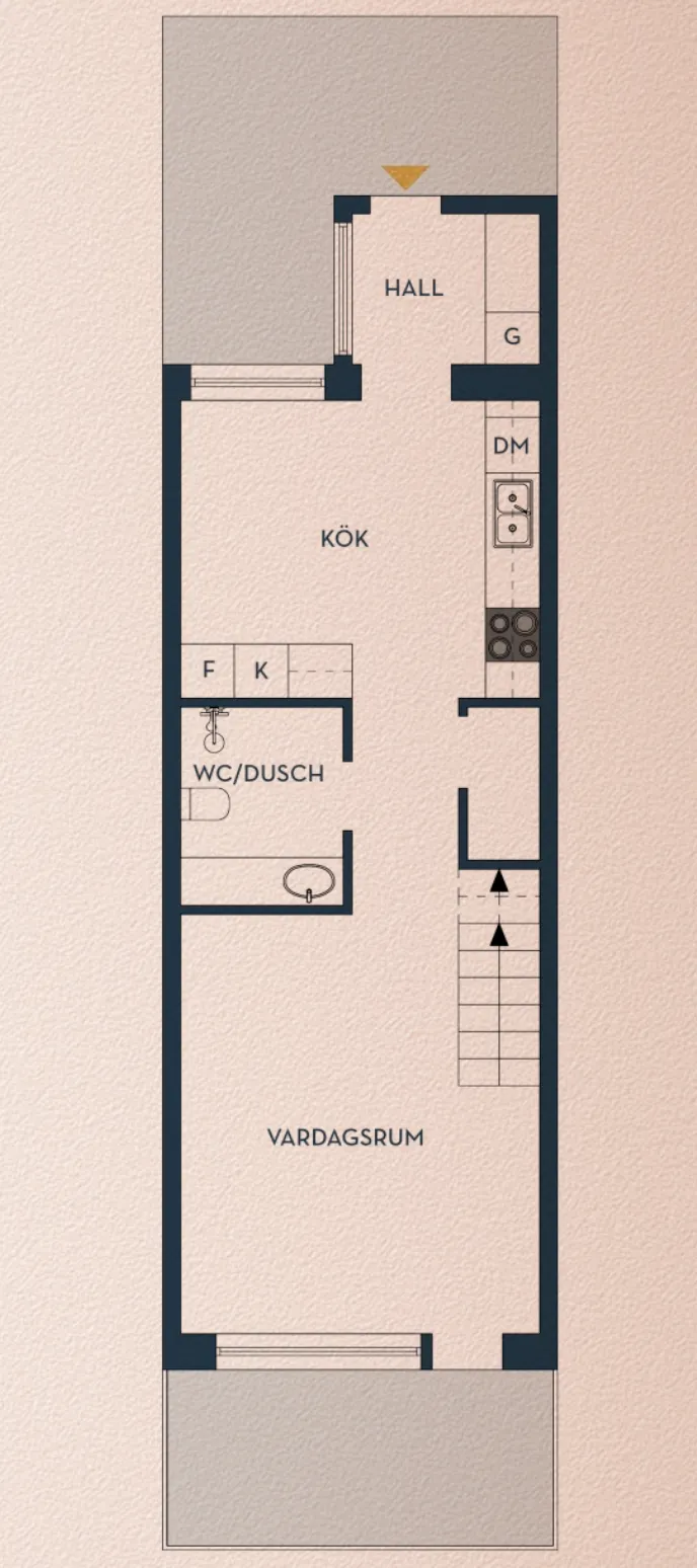 Hyreslägenhet på Nacka i nacka