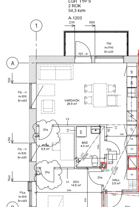 Hyreslägenhet på Göteborg i goteborg