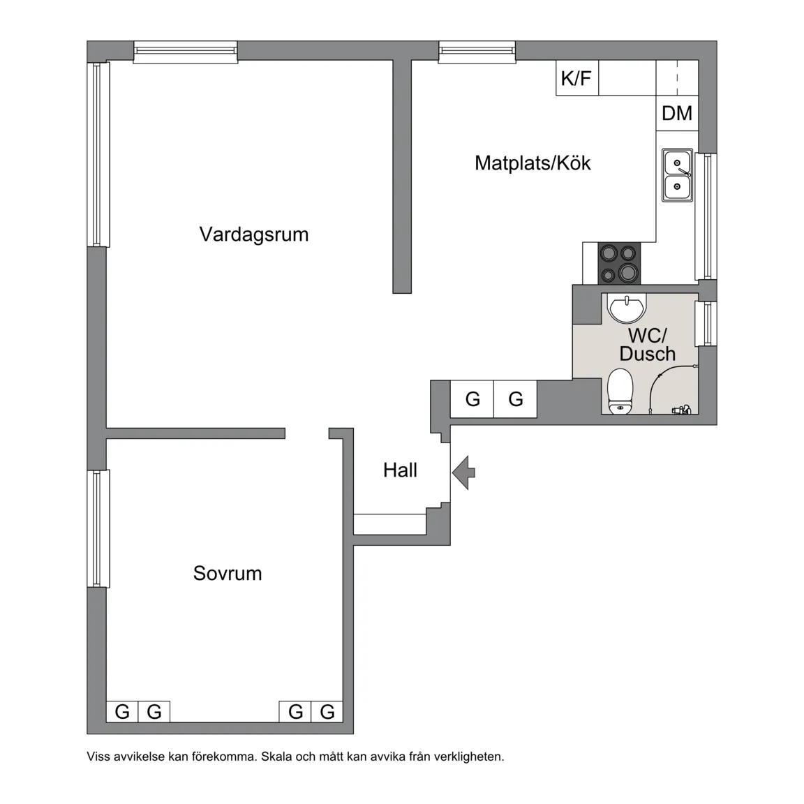 Hyreslägenhet på Johanneshov i johanneshov