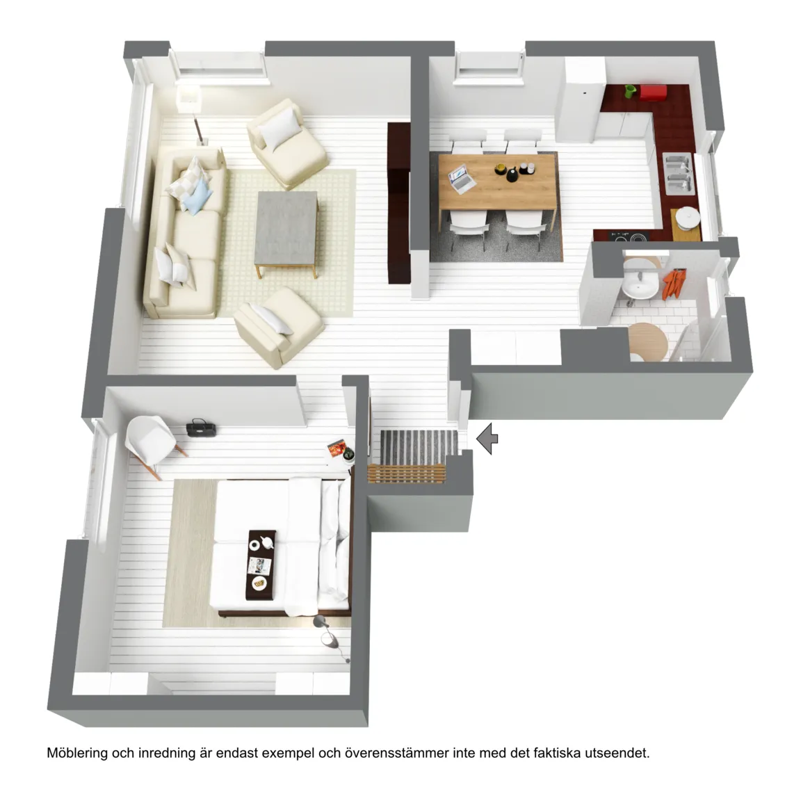 Hyreslägenhet på Johanneshov i johanneshov