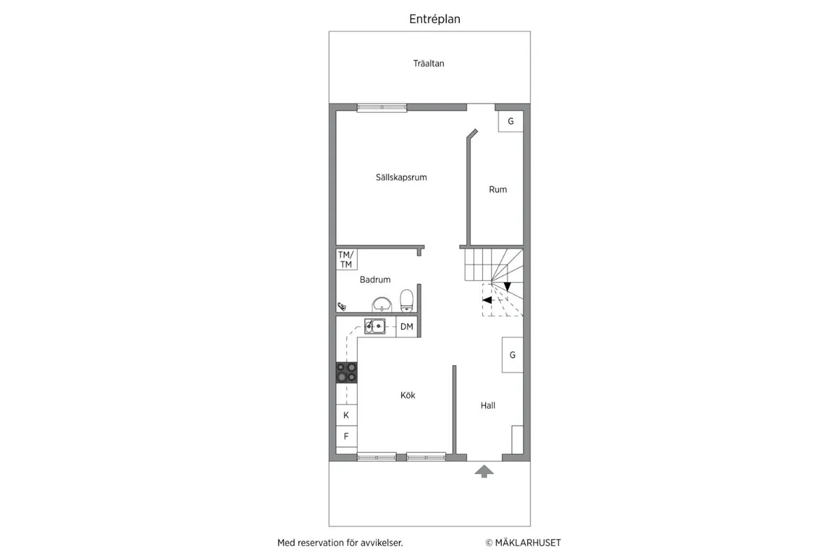 Hyreslägenhet på Sigtuna i sigtuna