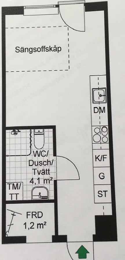 Hyreslägenhet på Täby i taby