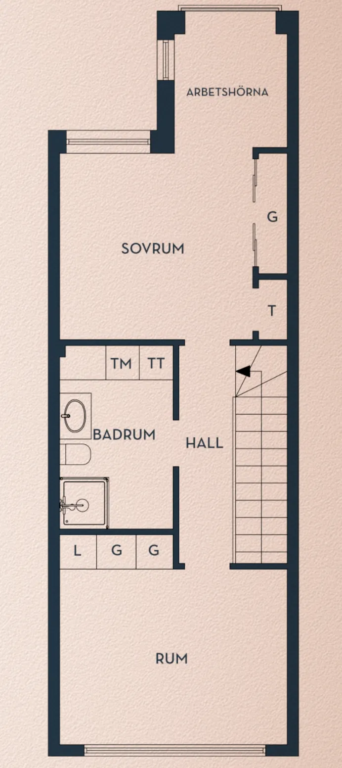 Hyreslägenhet på Nacka i nacka