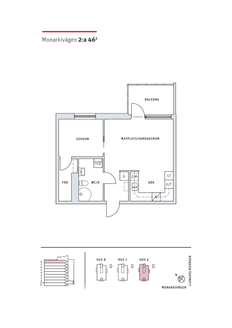 Hyreslägenhet på Falkenberg i falkenberg
