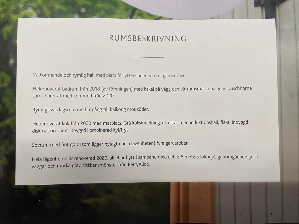 Hyreslägenhet på Umeå i umea