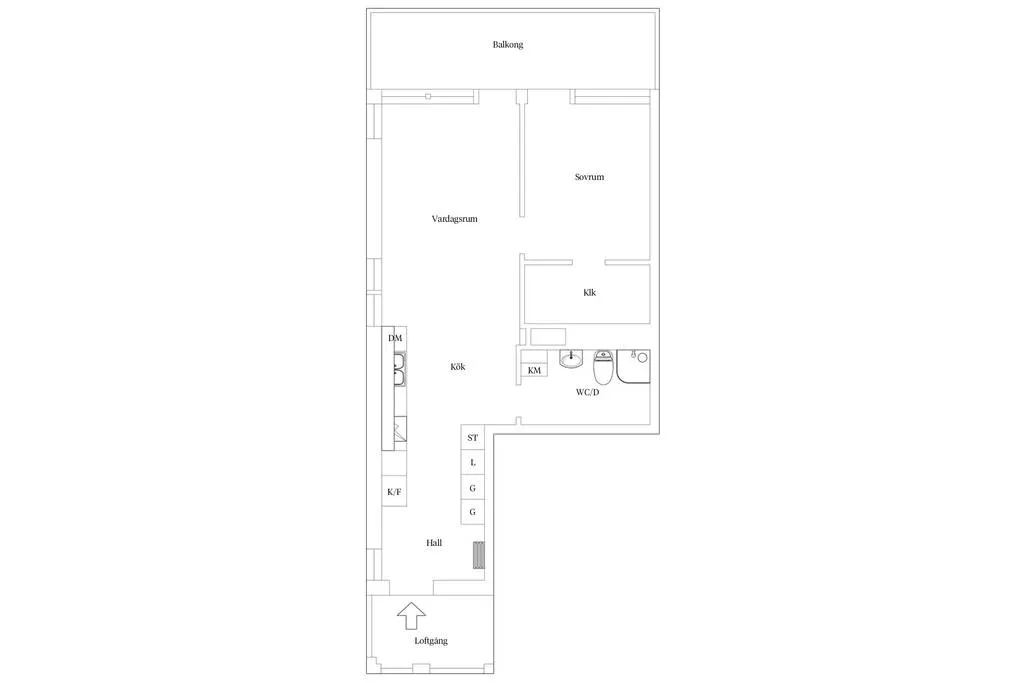 Hyreslägenhet på Stockholm i stockholm