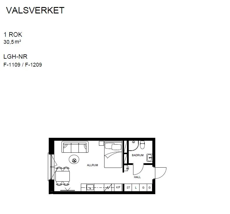 Hyreslägenhet på Eskilstuna i eskilstuna