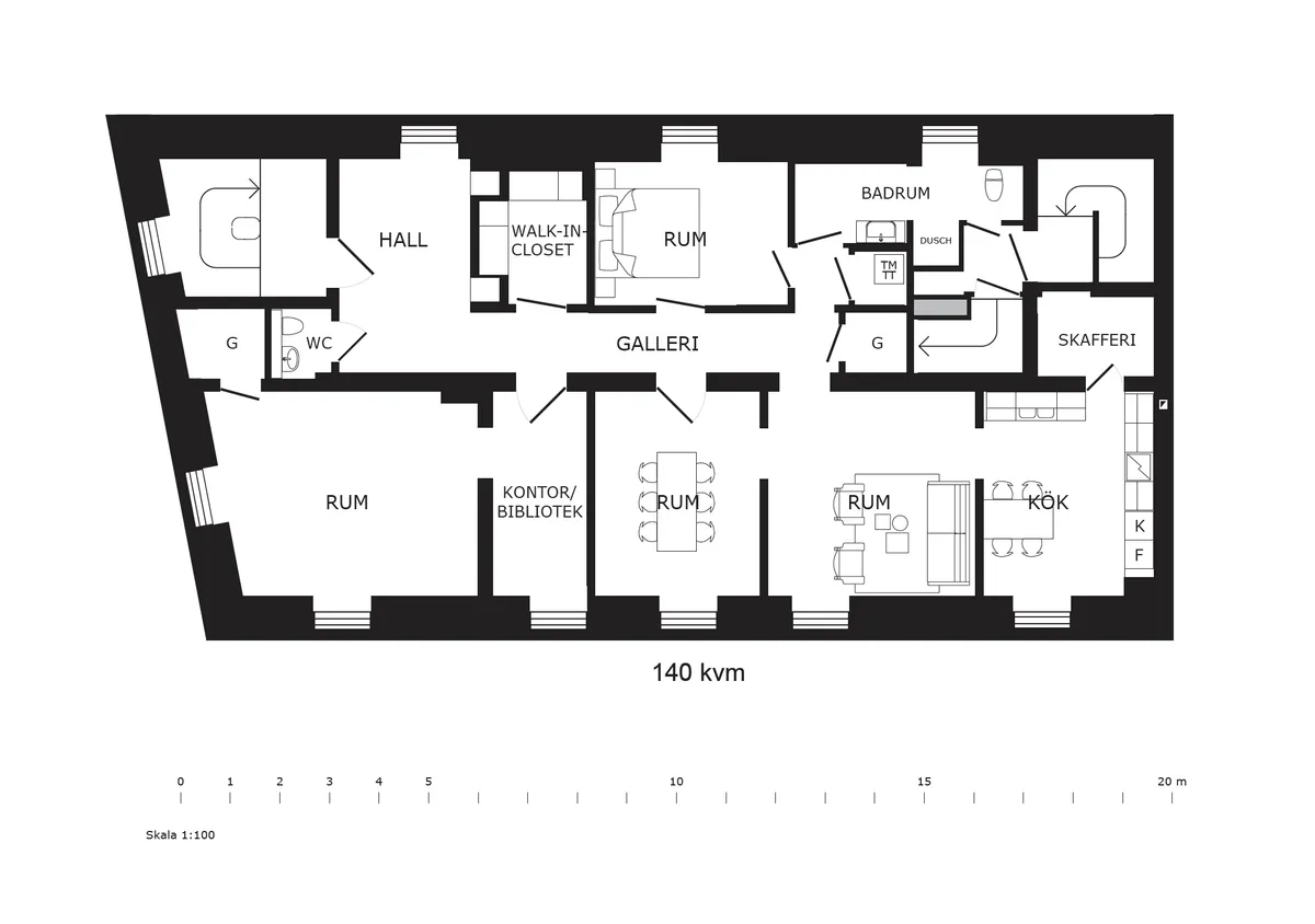 Hyreslägenhet på Kävlinge i kavlinge