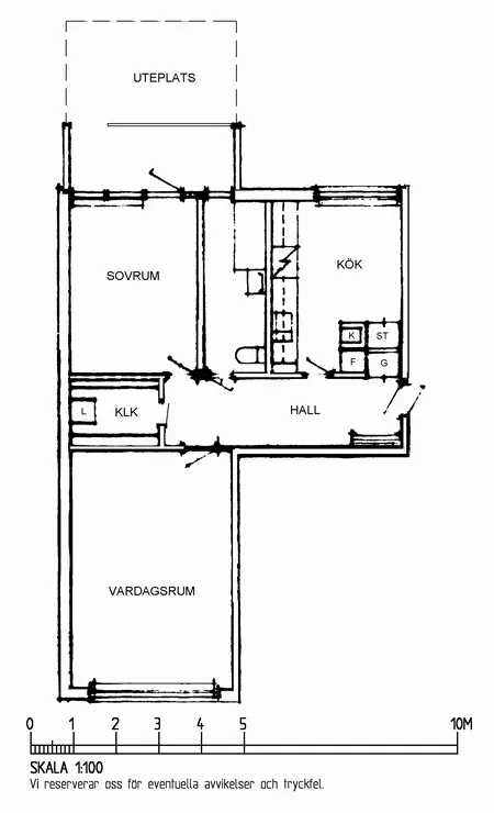 Hyreslägenhet på Västerås i vasteras