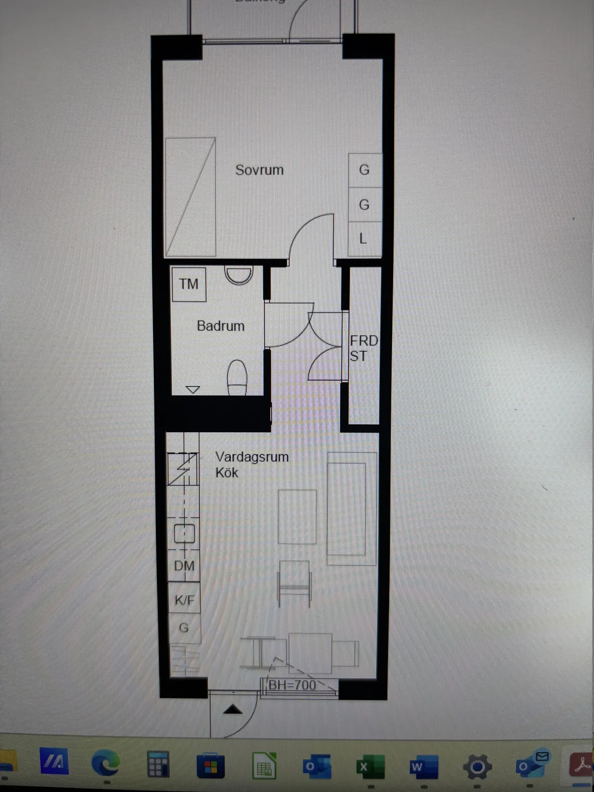 Hyreslägenhet på Täby i taby