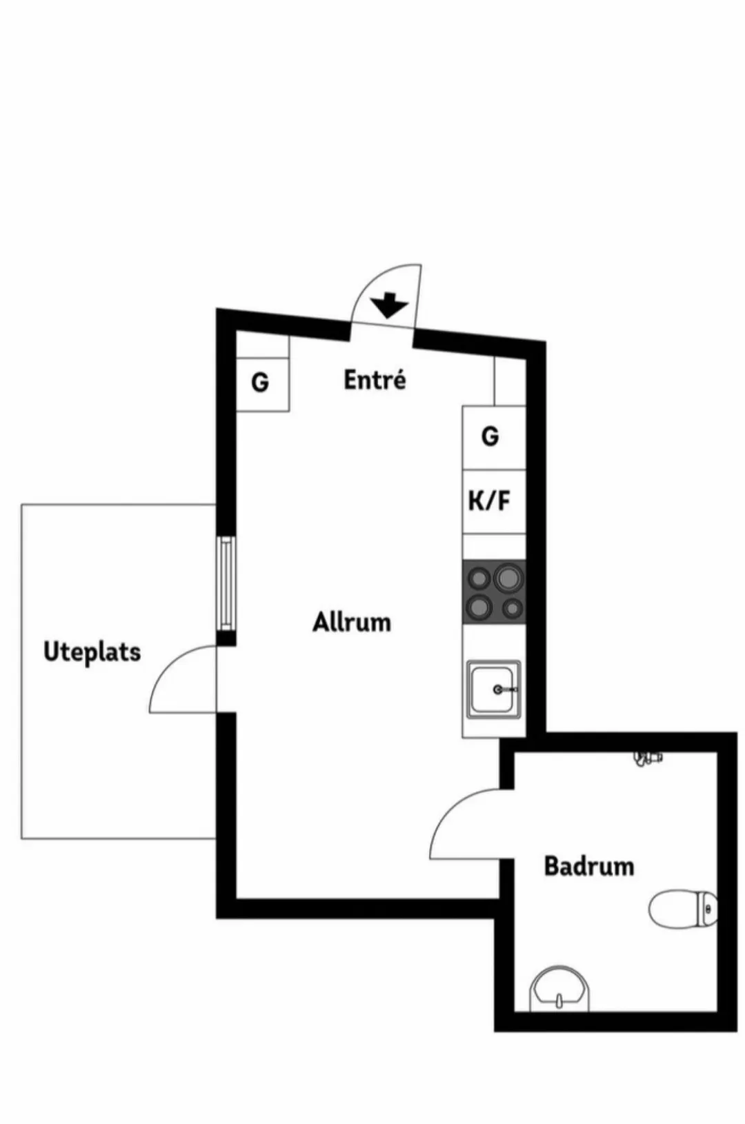 Hyreslägenhet på Hägersten i hagersten