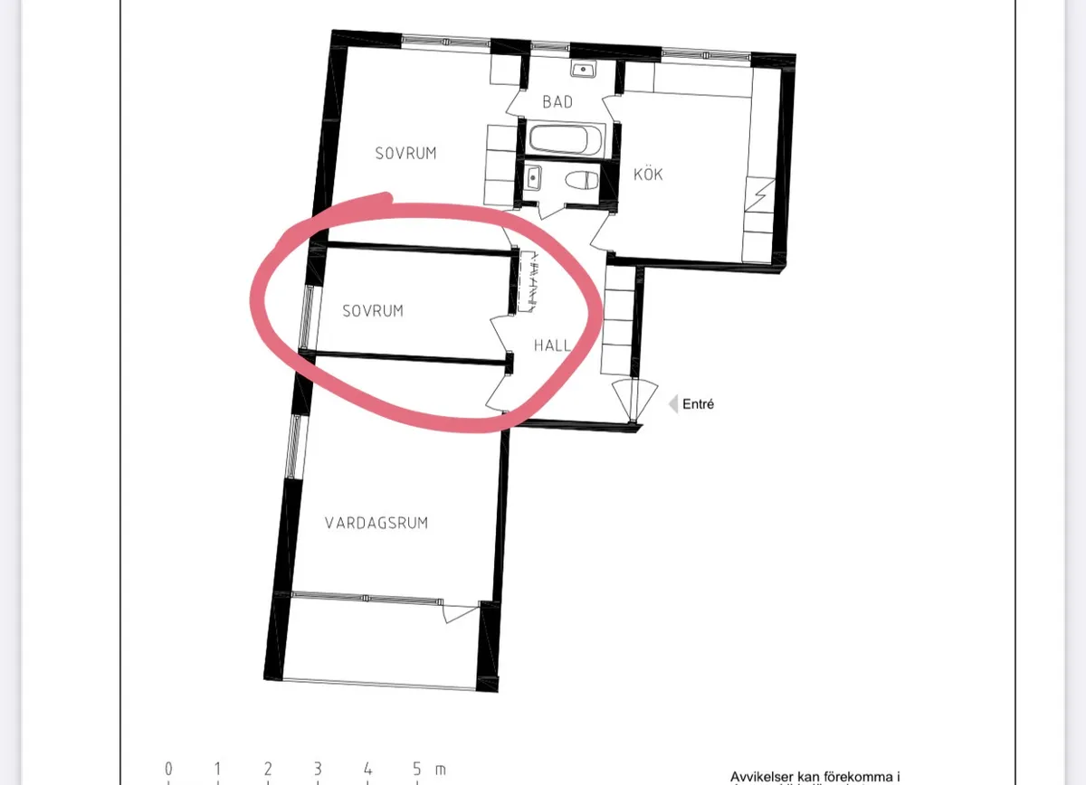 Hyreslägenhet på Solna i solna