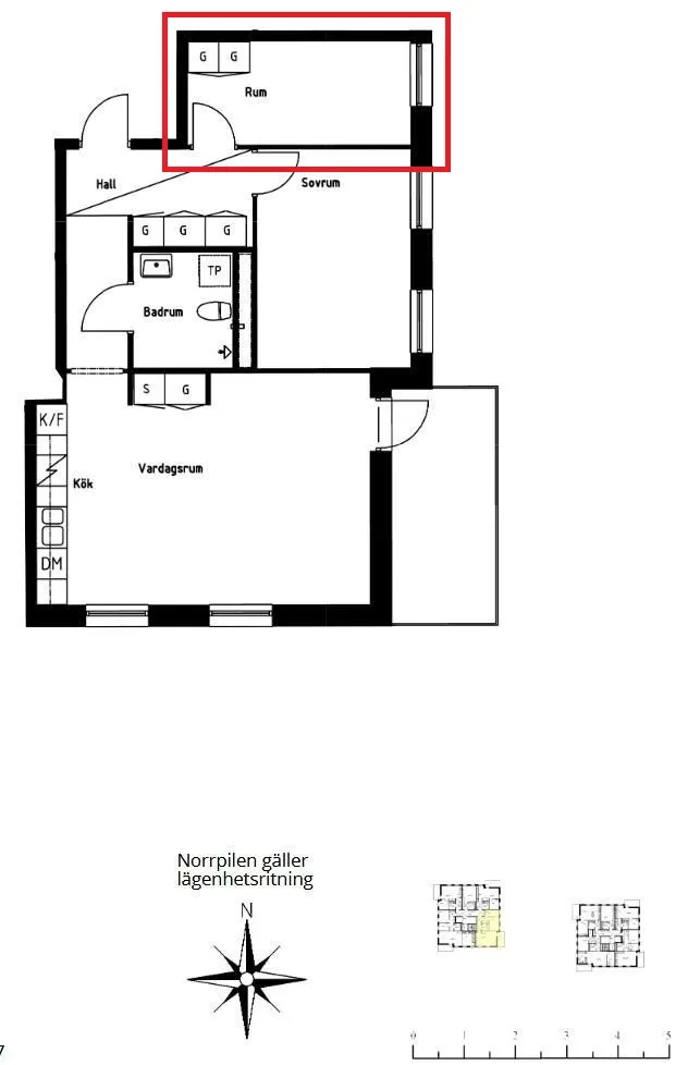 Hyreslägenhet på Lund i lund