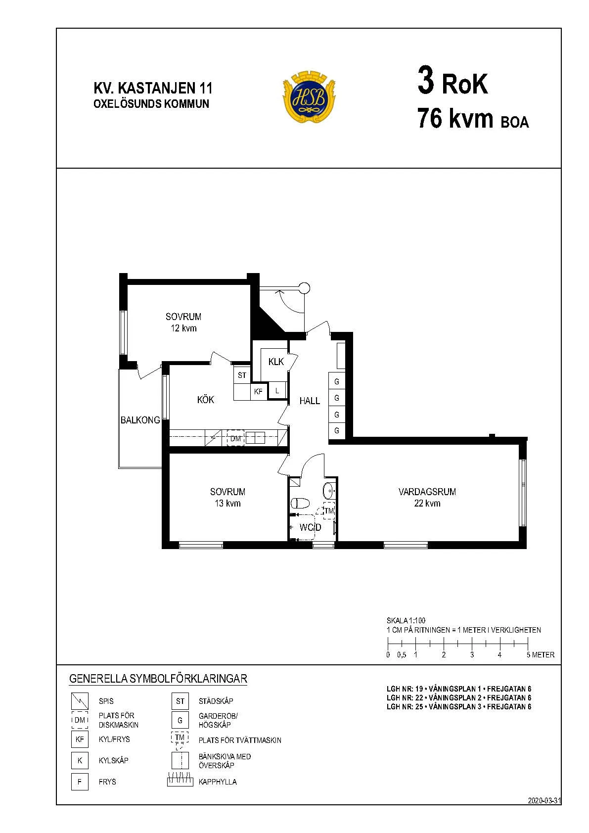 Hyreslägenhet på Oxelösund i oxelosund