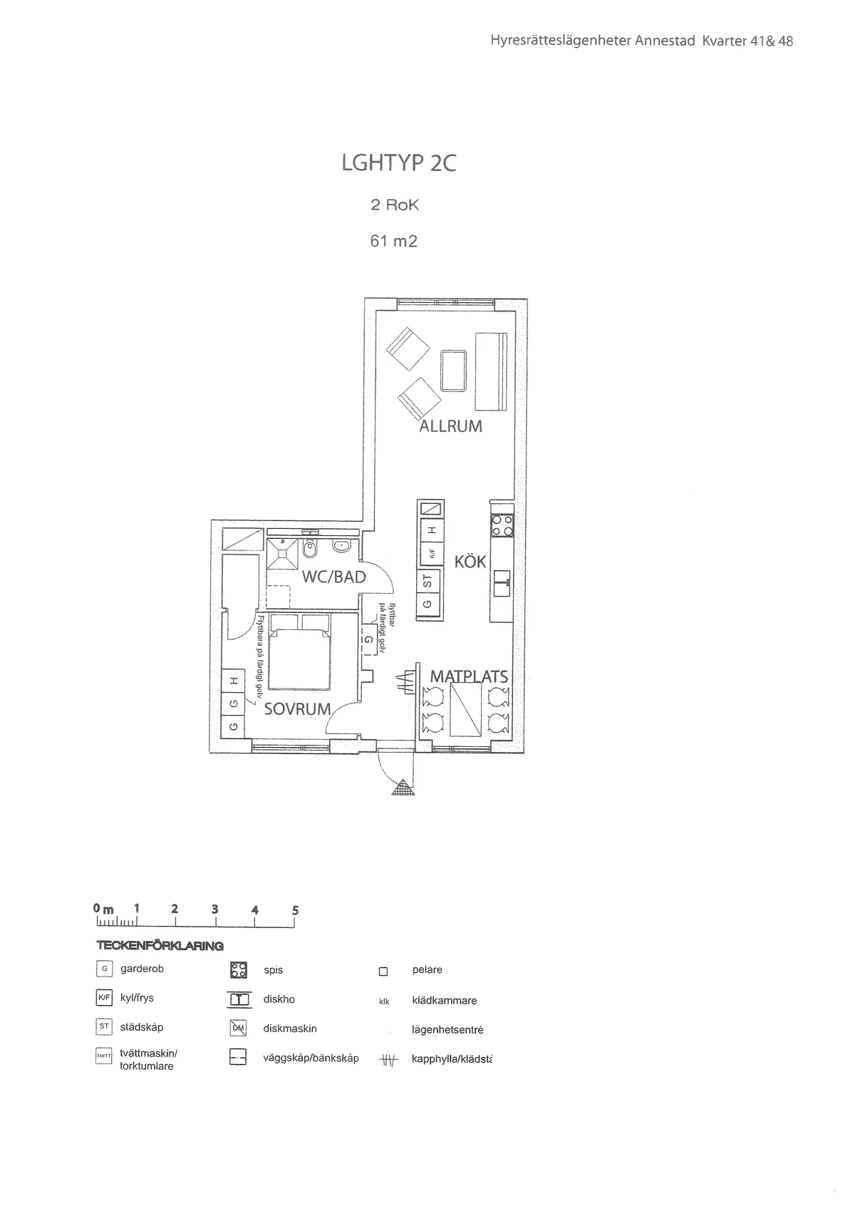 Hyreslägenhet på Bunkeflostrand i bunkeflostrand