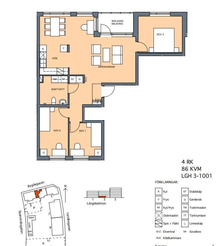Hyreslägenhet på Linköping i linkoping