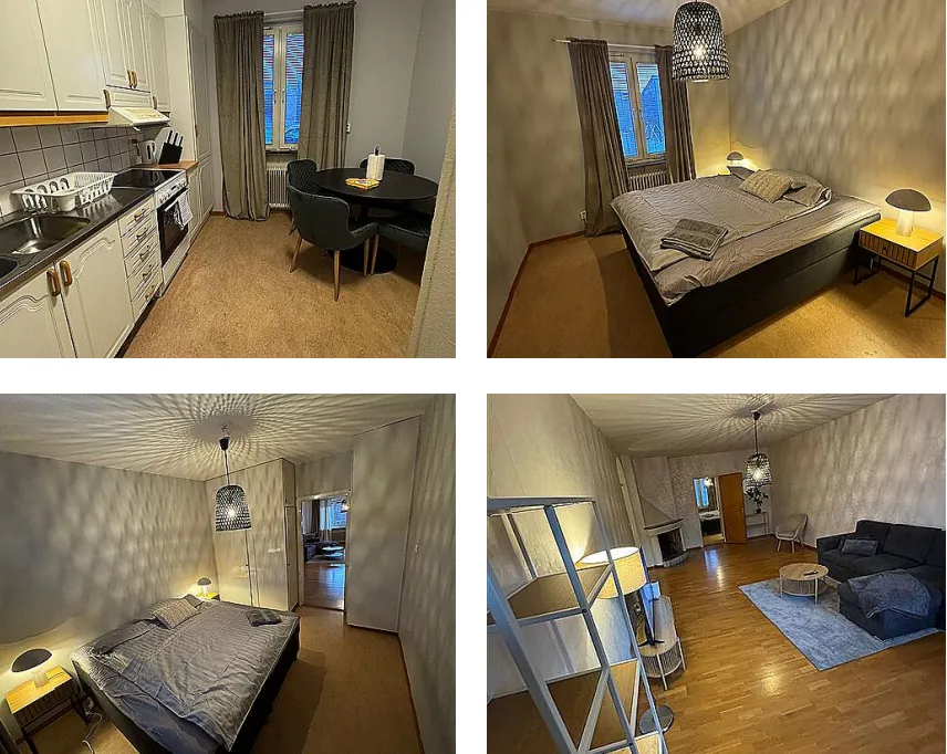 Hyreslägenhet på Boden i boden