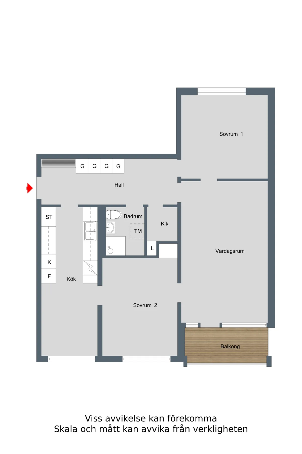 Hyreslägenhet på Gävle i gavle