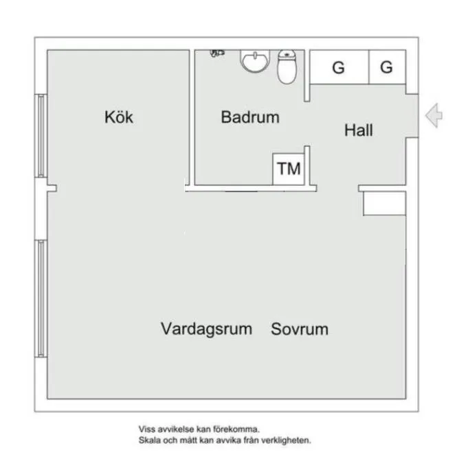 Hyreslägenhet på Stockholm i stockholm