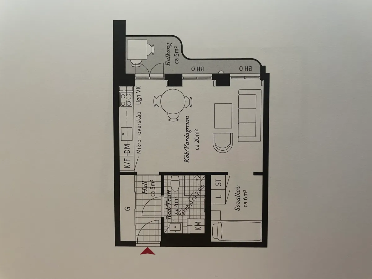 Hyreslägenhet på Malmö i malmo