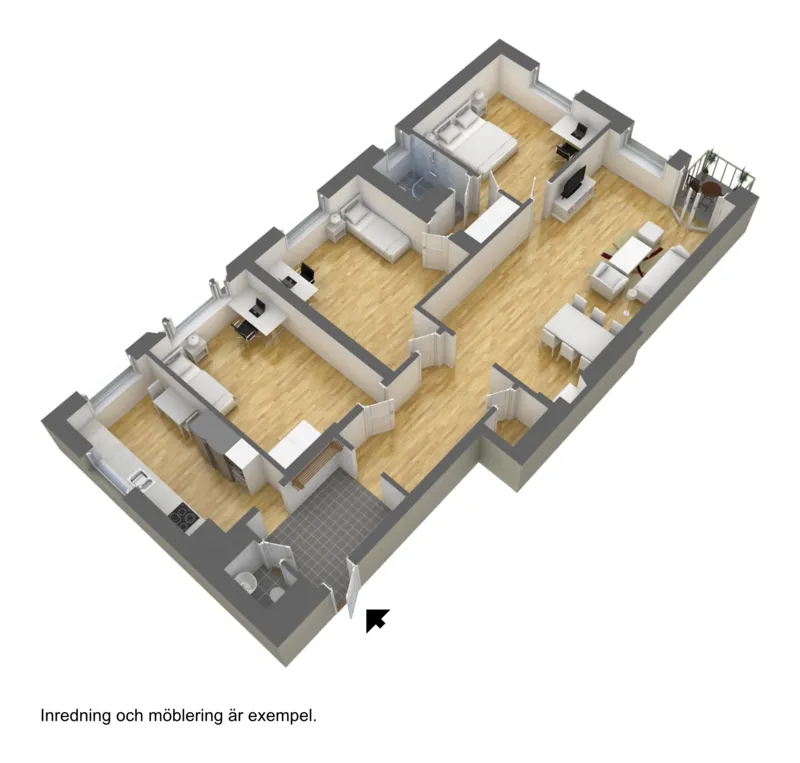 Hyreslägenhet på Borås i boras