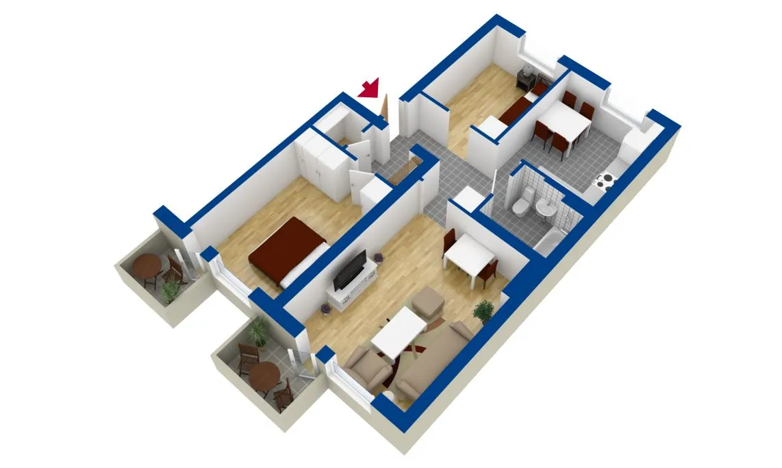 Hyreslägenhet på Borås i boras