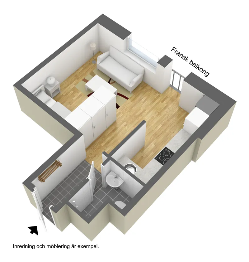 Hyreslägenhet på Borås i boras
