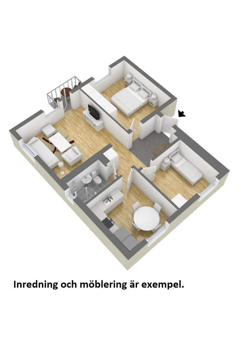 Hyreslägenhet på Borås i boras
