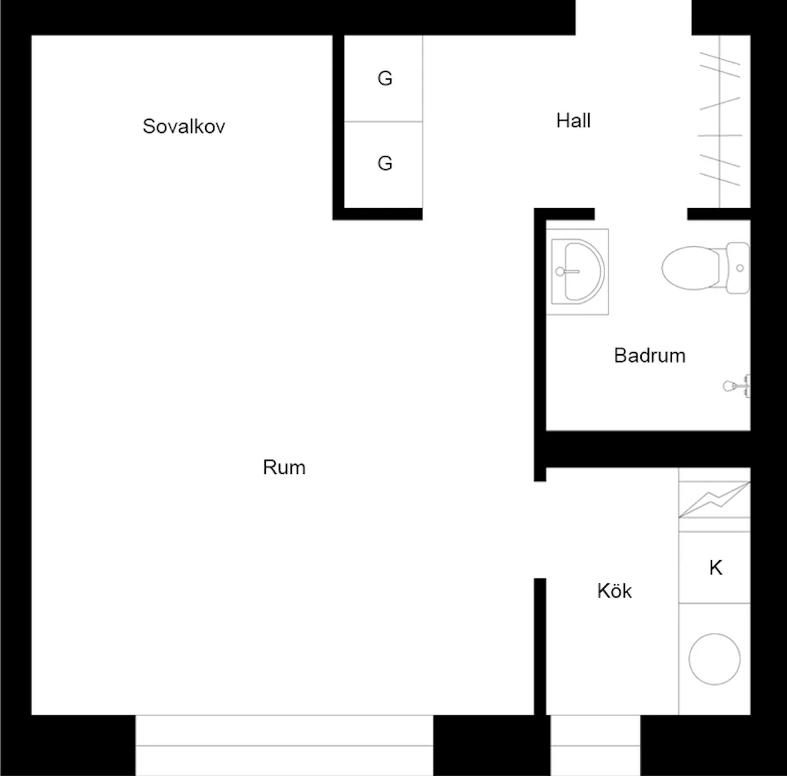 Hyreslägenhet på Stockholm i stockholm