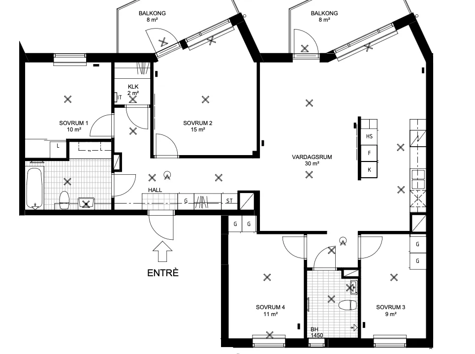 Hyreslägenhet på Solna i solna