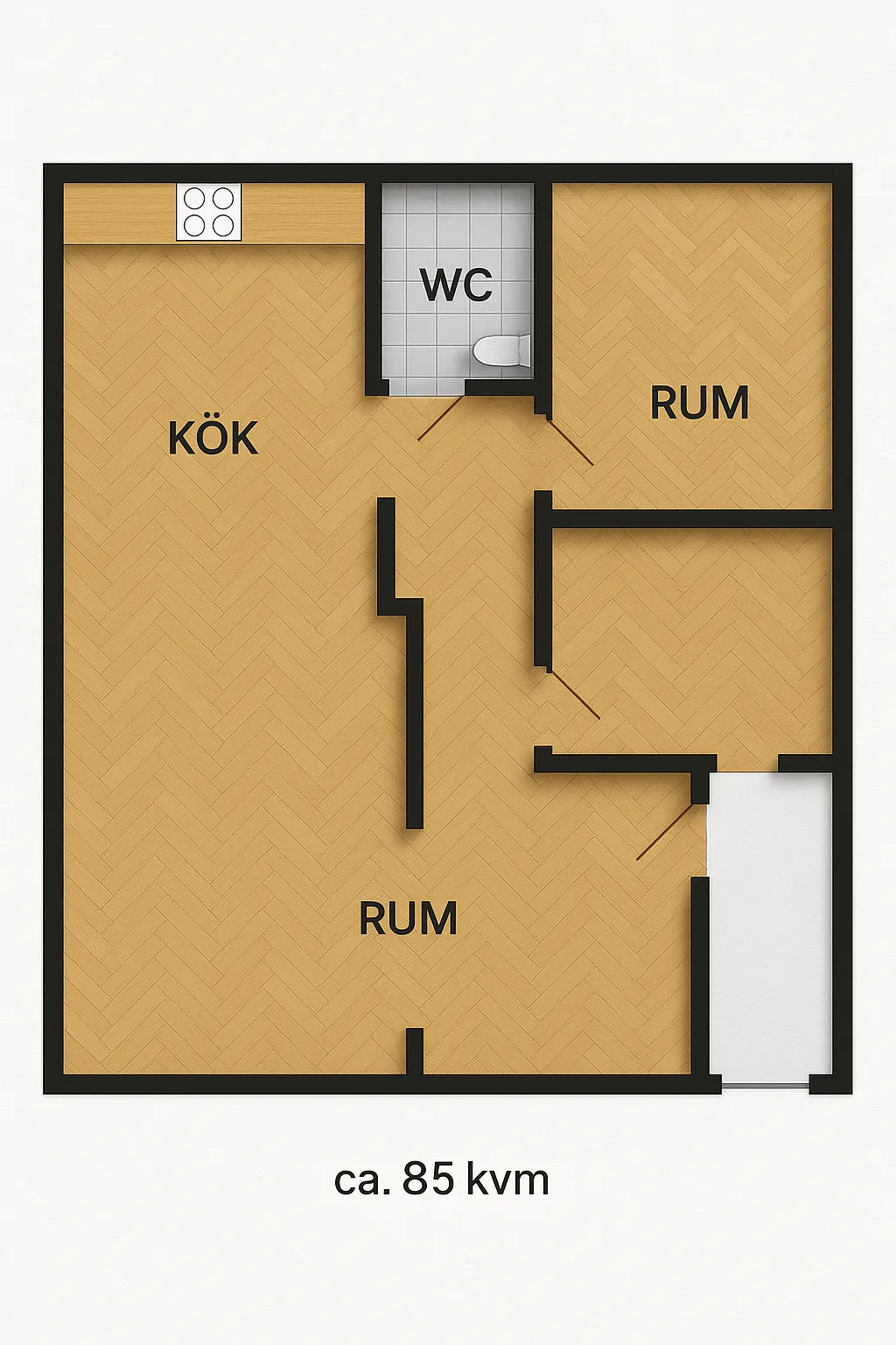 Hyreslägenhet på Göteborg i goteborg