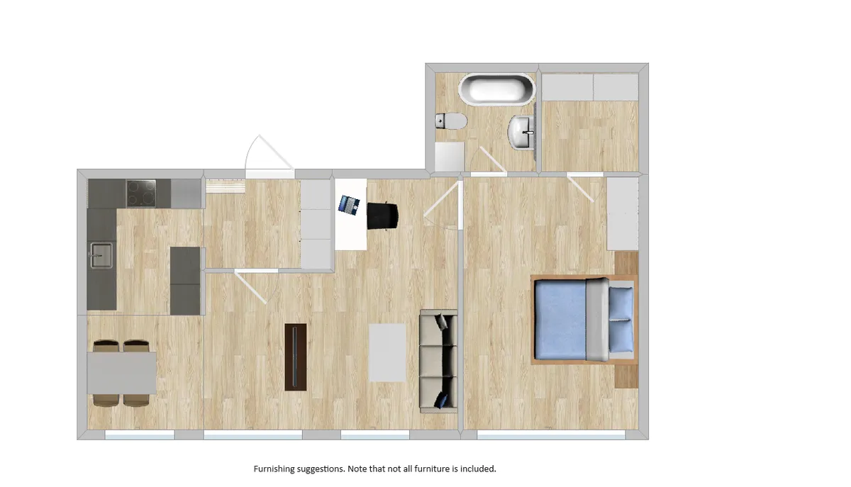 Hyreslägenhet på Solna i solna