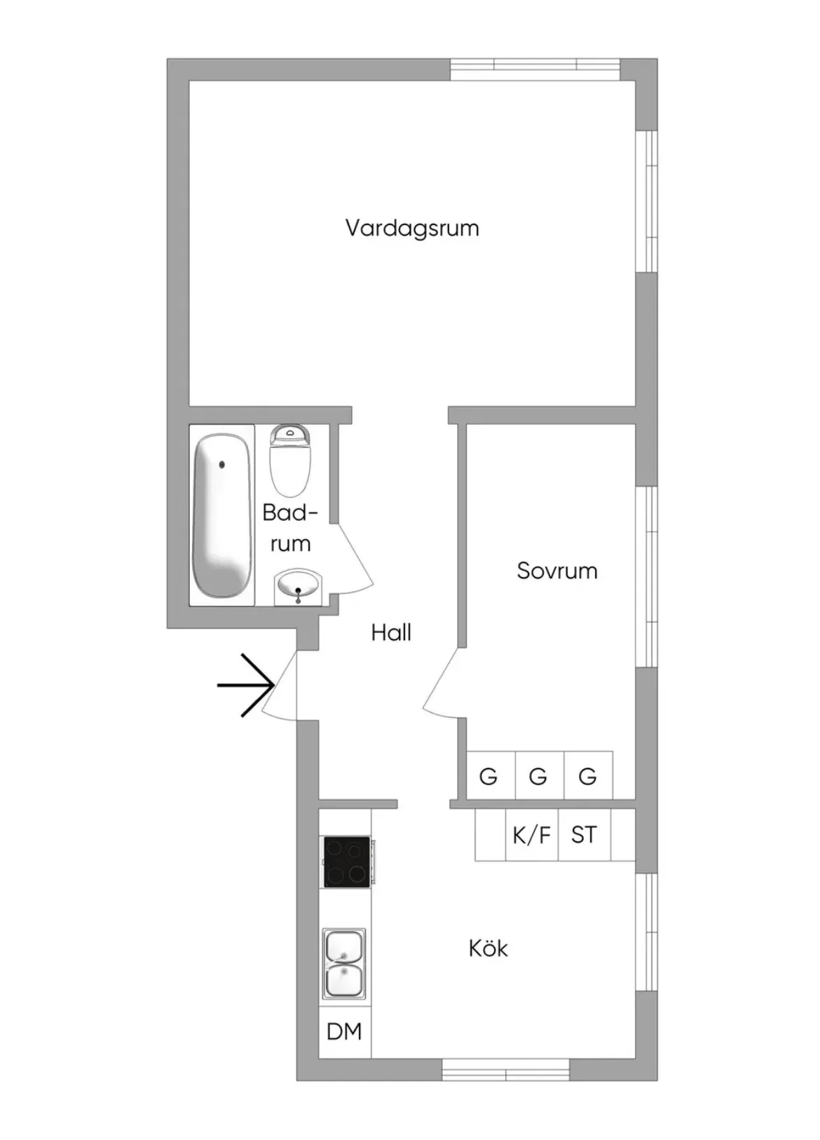 Hyreslägenhet på Göteborg i goteborg