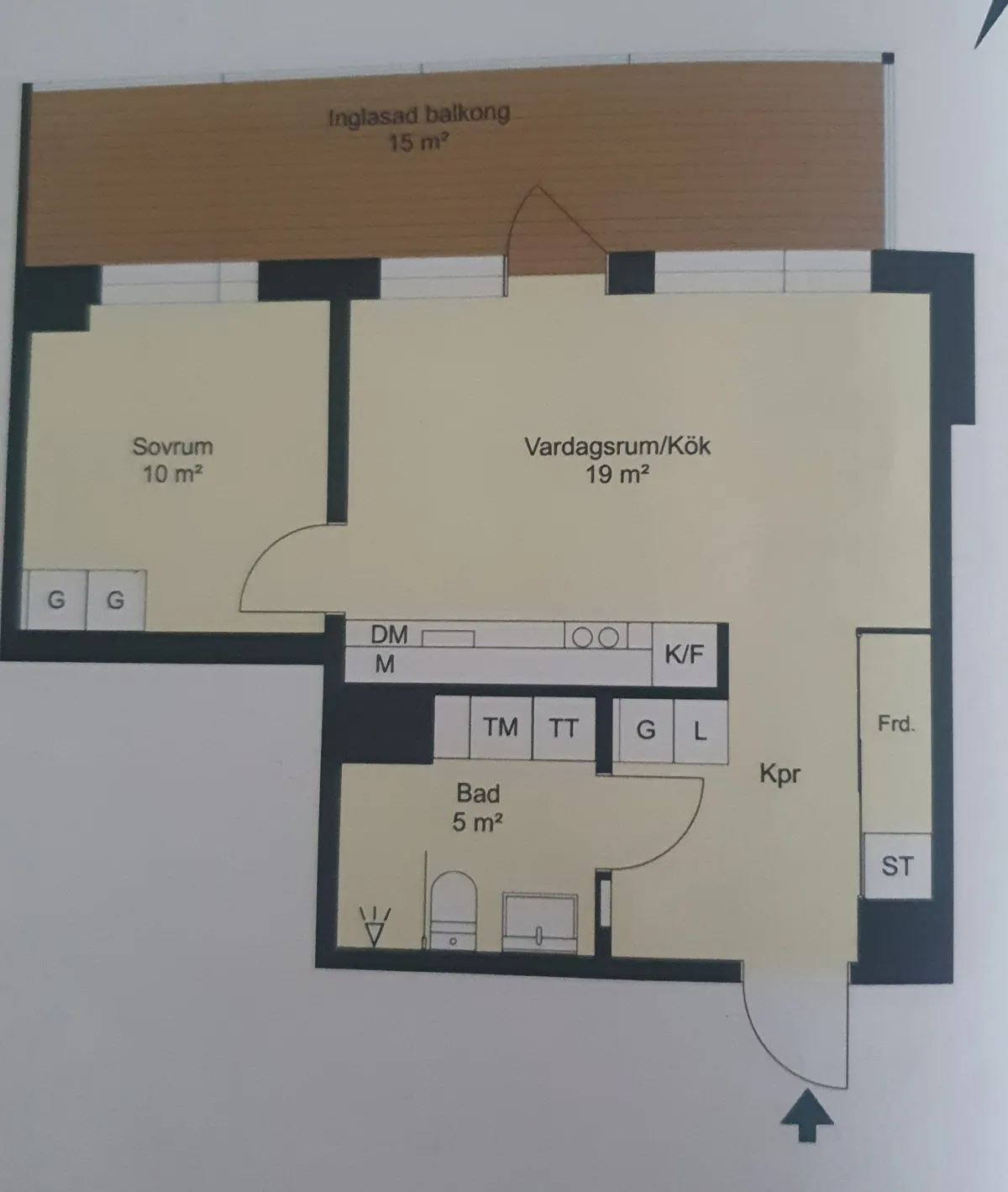 Hyreslägenhet på Solna i solna