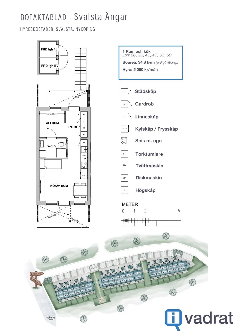 Hyreslägenhet på Nyköping i nykoping