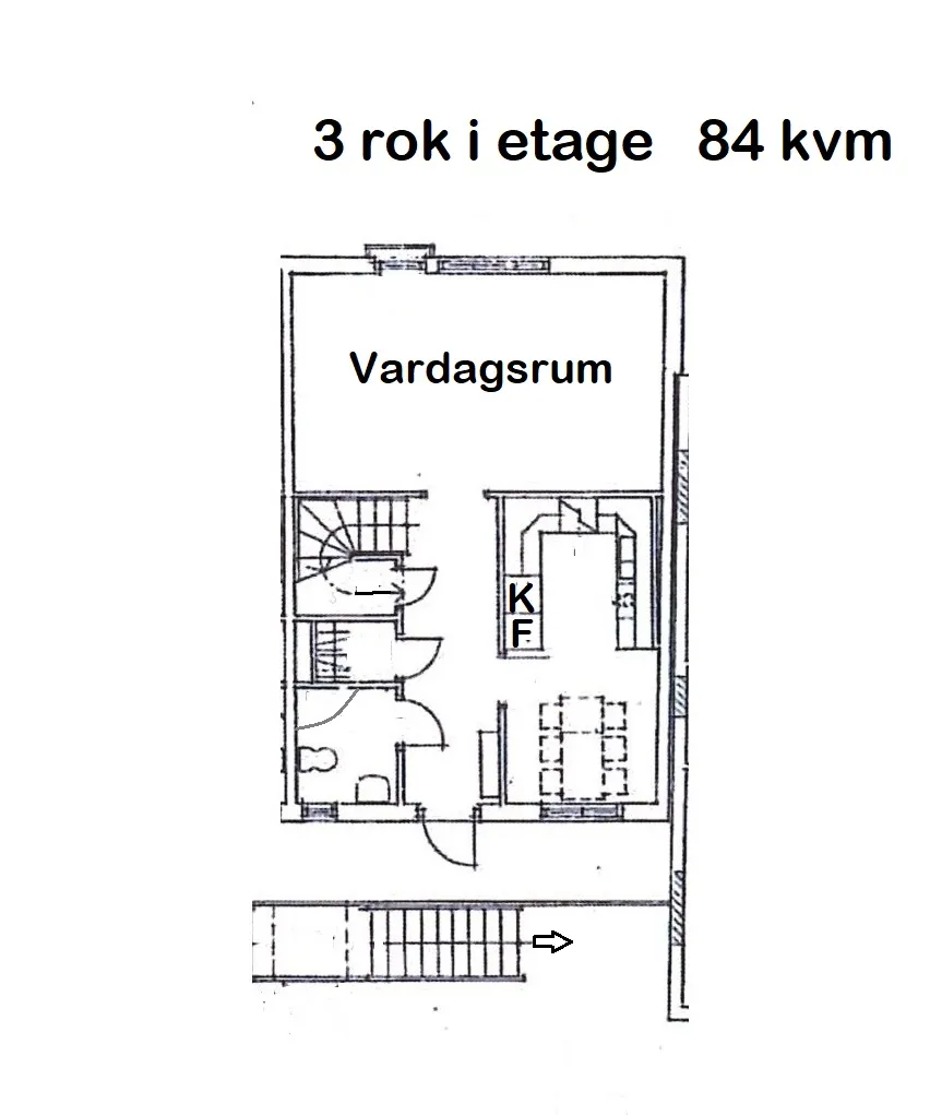 Hyreslägenhet på Borås i boras
