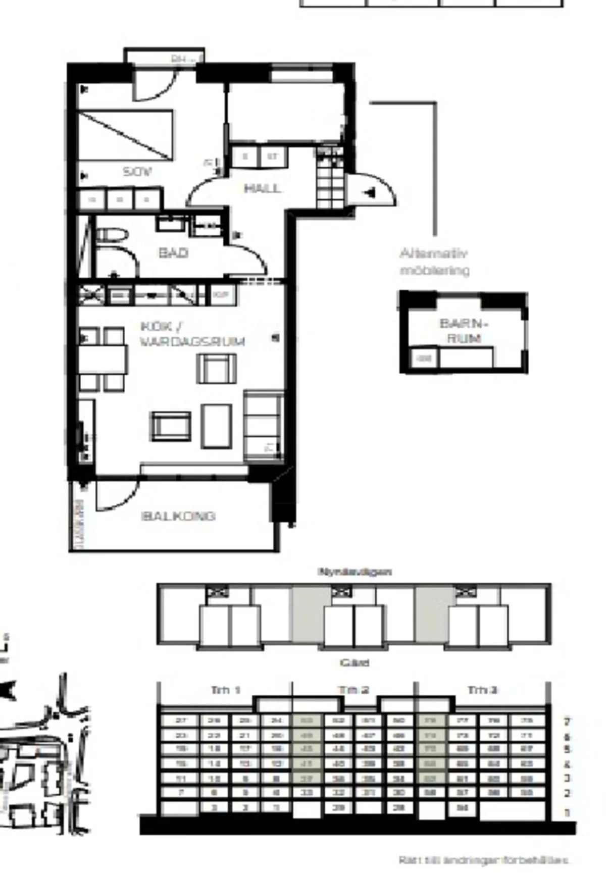 Hyreslägenhet på Handen i handen