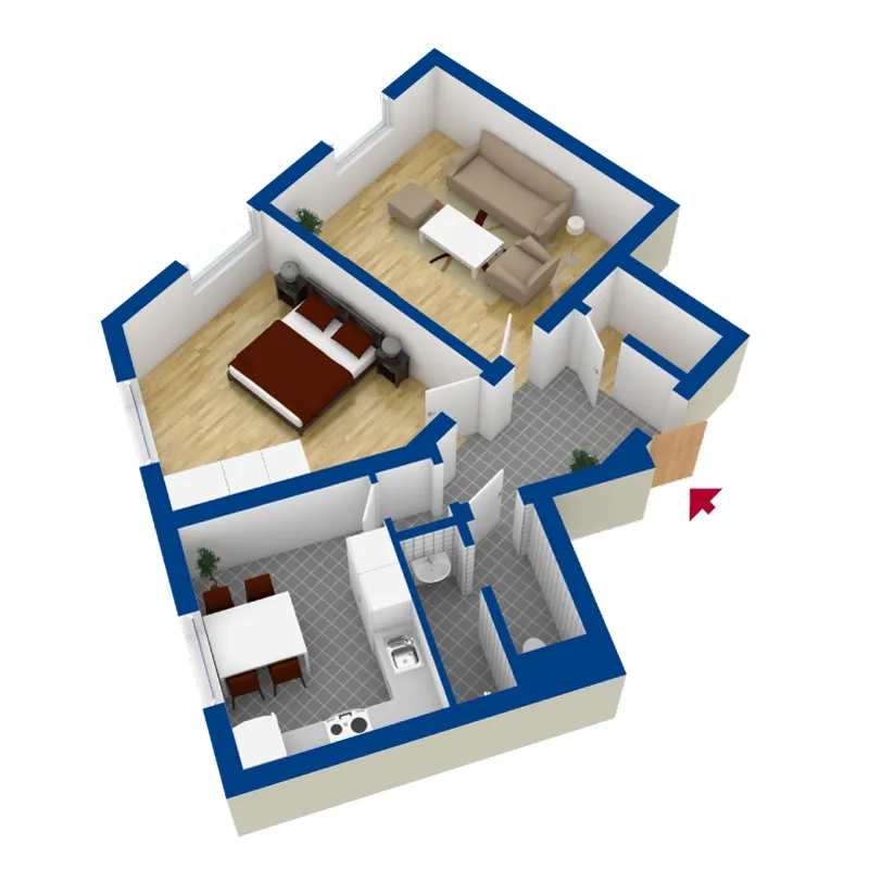 Hyreslägenhet på Helsingborg i helsingborg