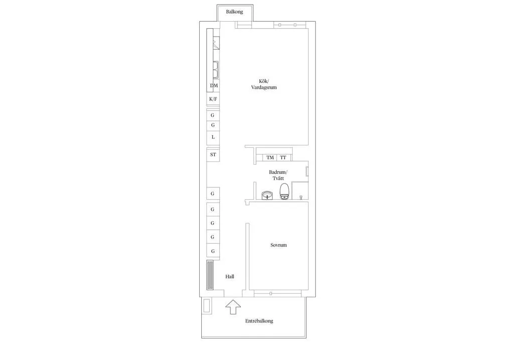 Hyreslägenhet på Malmö i malmo