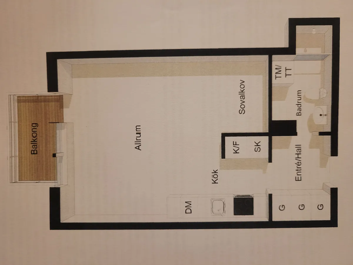 Hyreslägenhet på Hägersten i hagersten