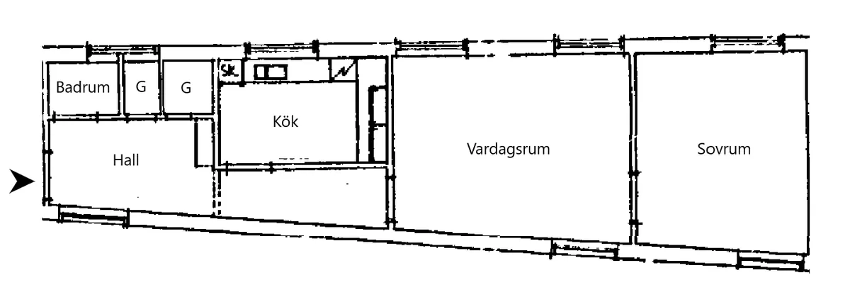 Hyreslägenhet på Halmstad i halmstad