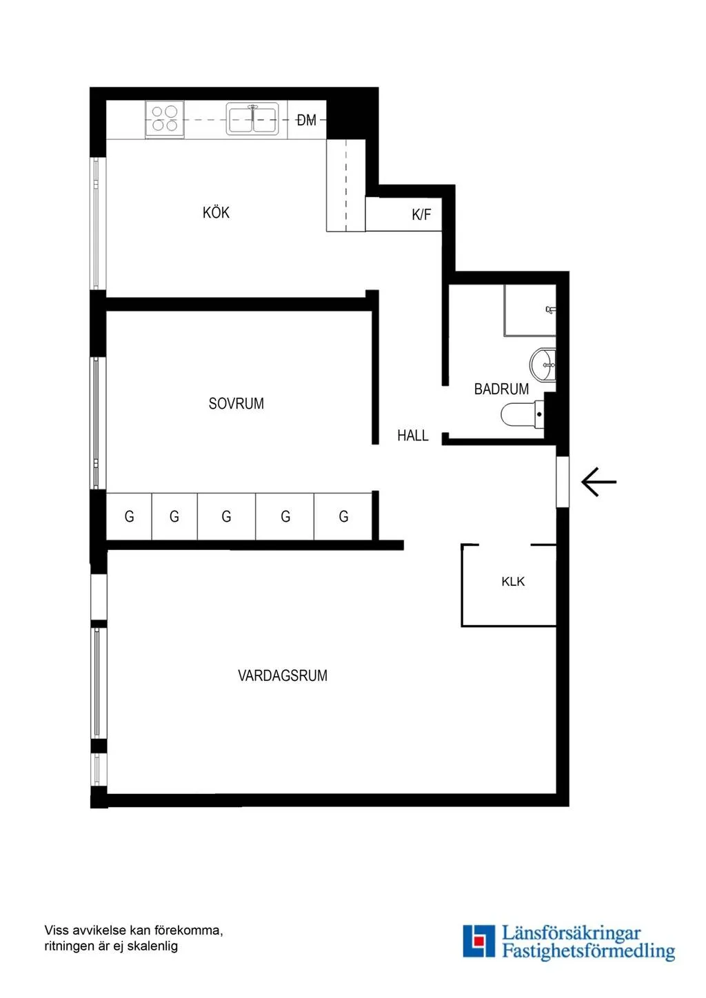 Hyreslägenhet på Solna i solna