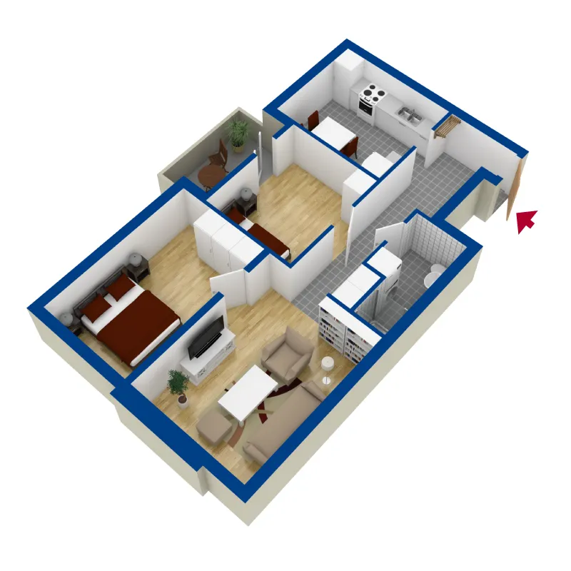 Hyreslägenhet på Eskilstuna i eskilstuna