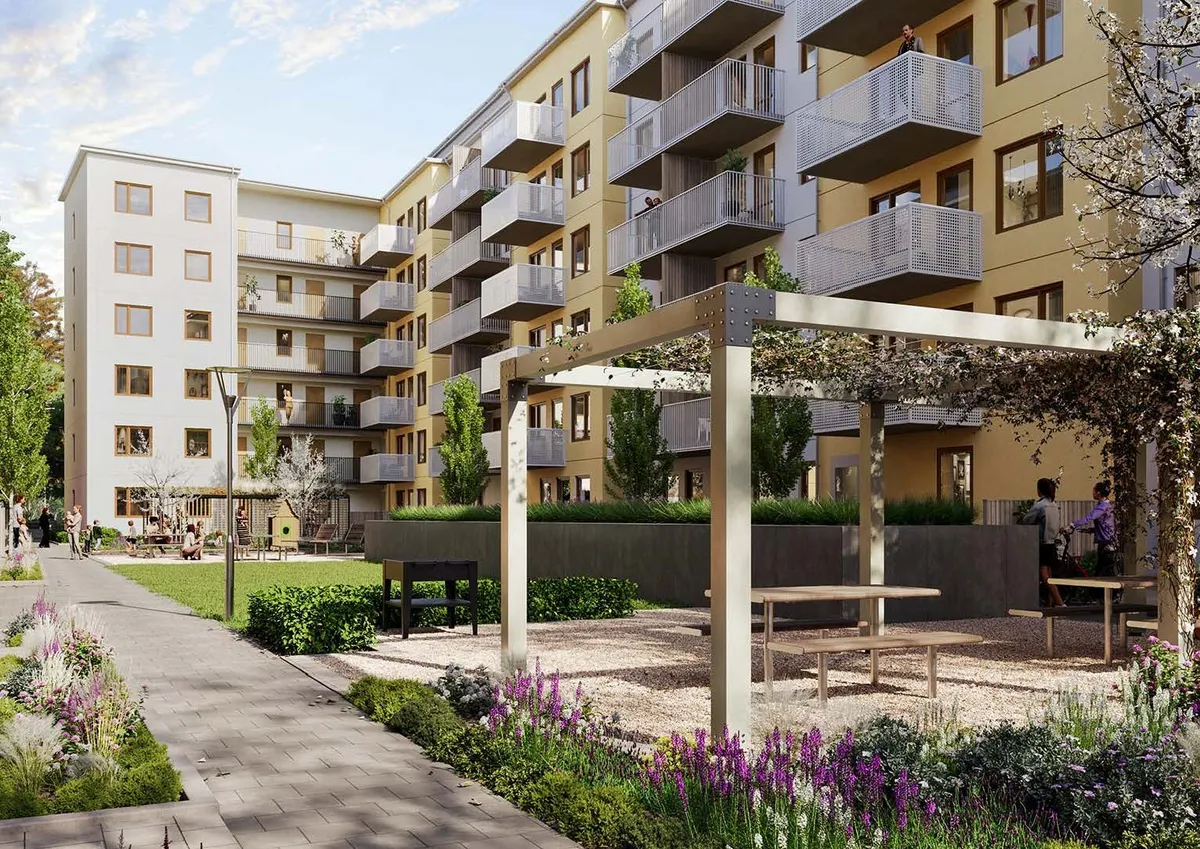 Hyreslägenhet på Spånga i spanga