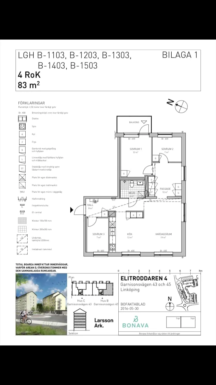 Hyreslägenhet på Linköping i linkoping