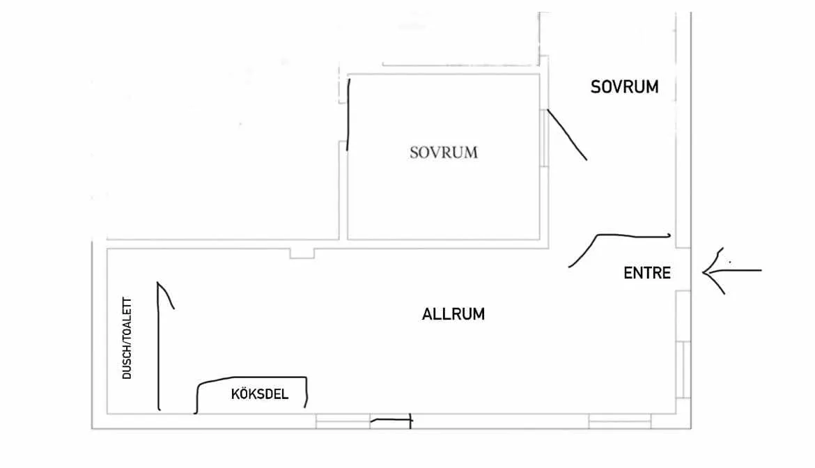 Hyresbostad på Vendelsö i vendelso
