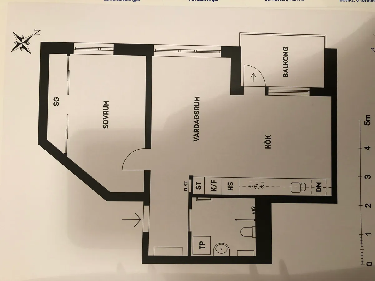 Hyreslägenhet på Täby i taby
